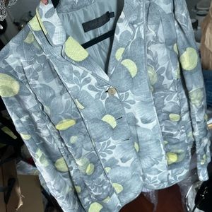 Linen Blazer by Calvin Klein